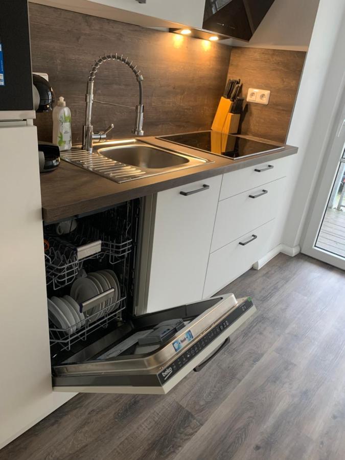40 Qm Appartment Parkplatz, Balkon,Netflix, Prime Chemnitz Ngoại thất bức ảnh