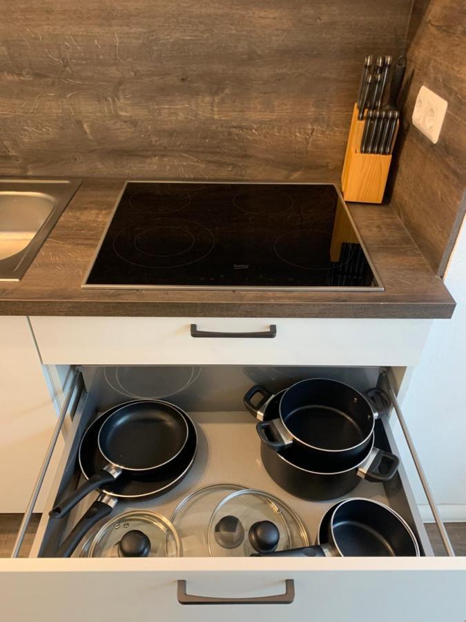 40 Qm Appartment Parkplatz, Balkon,Netflix, Prime Chemnitz Ngoại thất bức ảnh