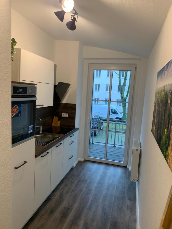 40 Qm Appartment Parkplatz, Balkon,Netflix, Prime Chemnitz Ngoại thất bức ảnh