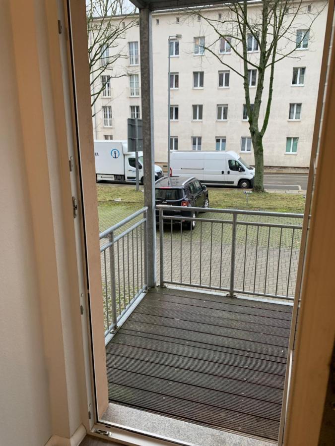 40 Qm Appartment Parkplatz, Balkon,Netflix, Prime Chemnitz Ngoại thất bức ảnh